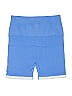 MWL by Madewell Color Block Blue Athletic Shorts Size XXS - photo 2