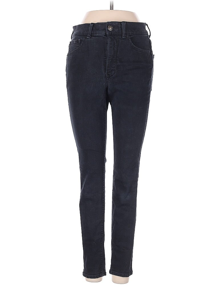 Pre-owned Express Jeggings In Blue