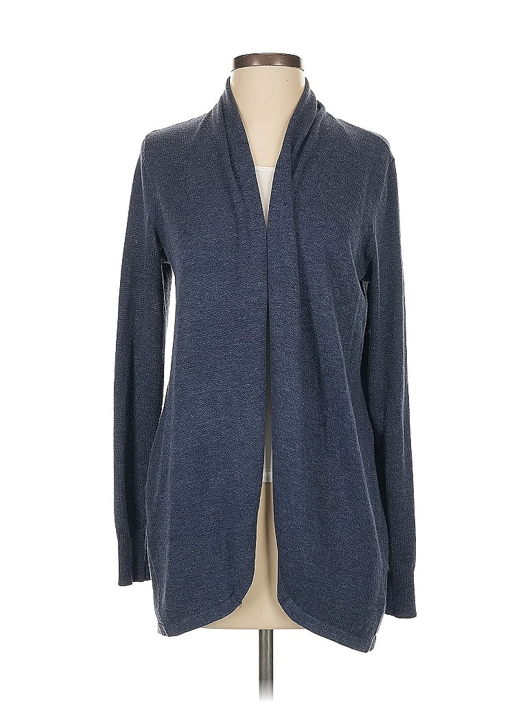 Pre-owned Ella Moss Cardigan Sweater In Blue