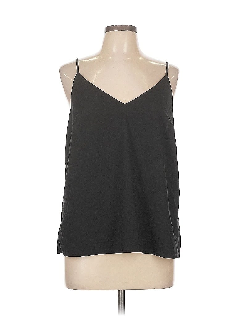 Pre-owned A New Day Sleeveless Blouse In Black