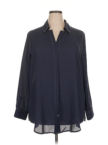 Foxcroft 3/4 Sleeve Blouse (view 1)
