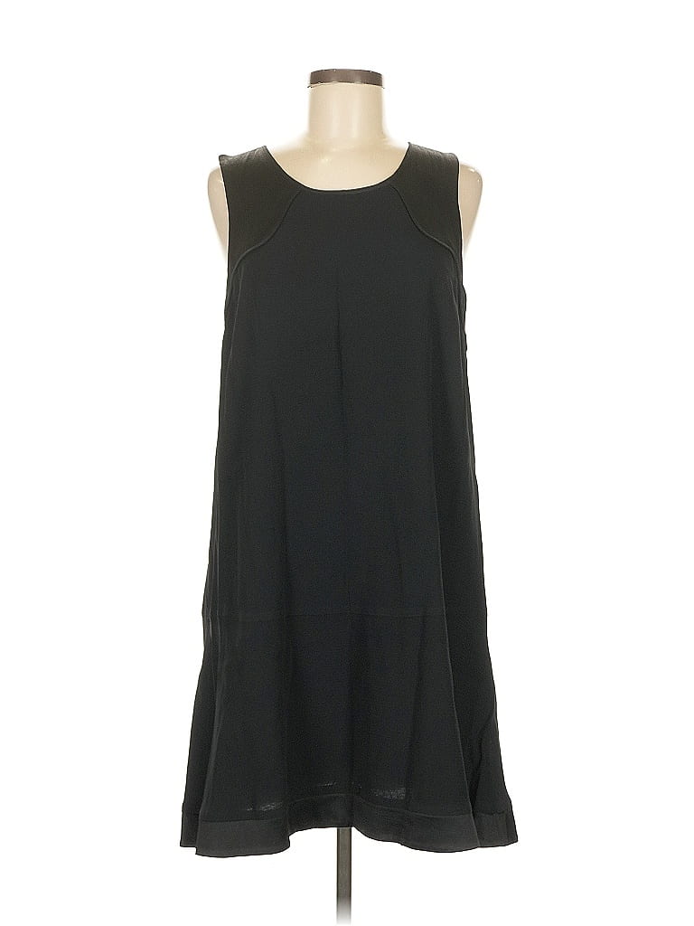 Chacok Solid Black Casual Dress Size 12 - photo 1