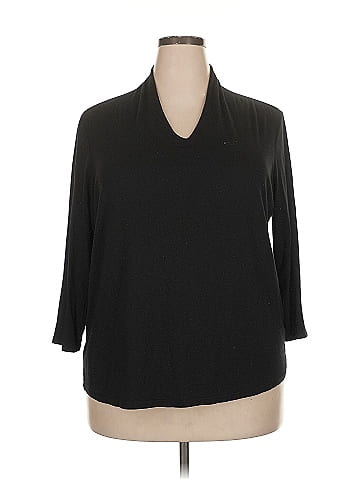 Adrienne Vittadini 3/4 Sleeve Top (view 1)