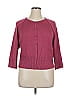 St. John Sport Pink Cardigan Size XL - photo 1