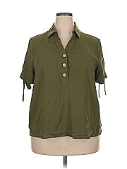 Haute Monde Short Sleeve Blouse
