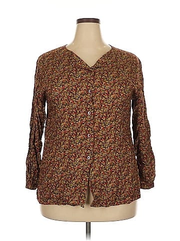 Lizsport 3/4 Sleeve Blouse (view 1)