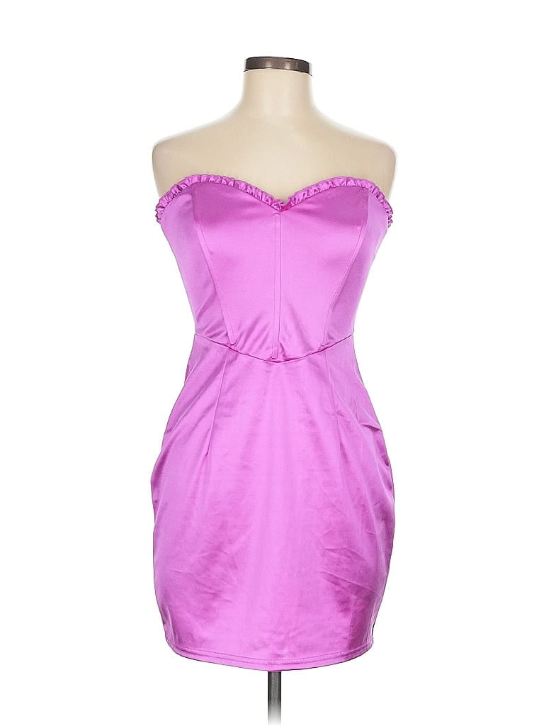 Blue Blush 100% Polyester Purple Cocktail Dress Size M - photo 1