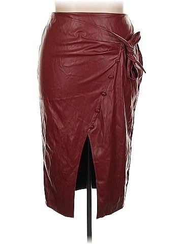 Unbranded Faux Leather Skirt (view 1)