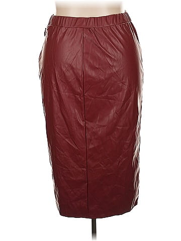 Unbranded Faux Leather Skirt (view 2)