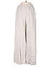 Dissh 100% Linen Gray Linen Pants Size 4 - photo 1