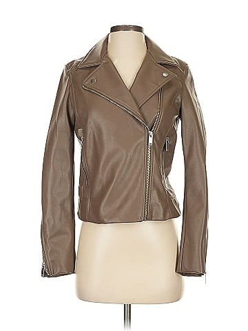 H&M Faux Leather Jacket (view 1)