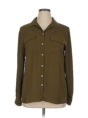 Ann Taylor LOFT Long Sleeve Blouse (view 1)