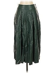Wayf Faux Leather Skirt