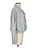 FP BEACH Gray Long Sleeve Blouse Size S - photo 4