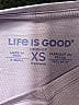 Life Is Good 100% Cotton Purple Long Sleeve T-Shirt Size XS - photo 6
