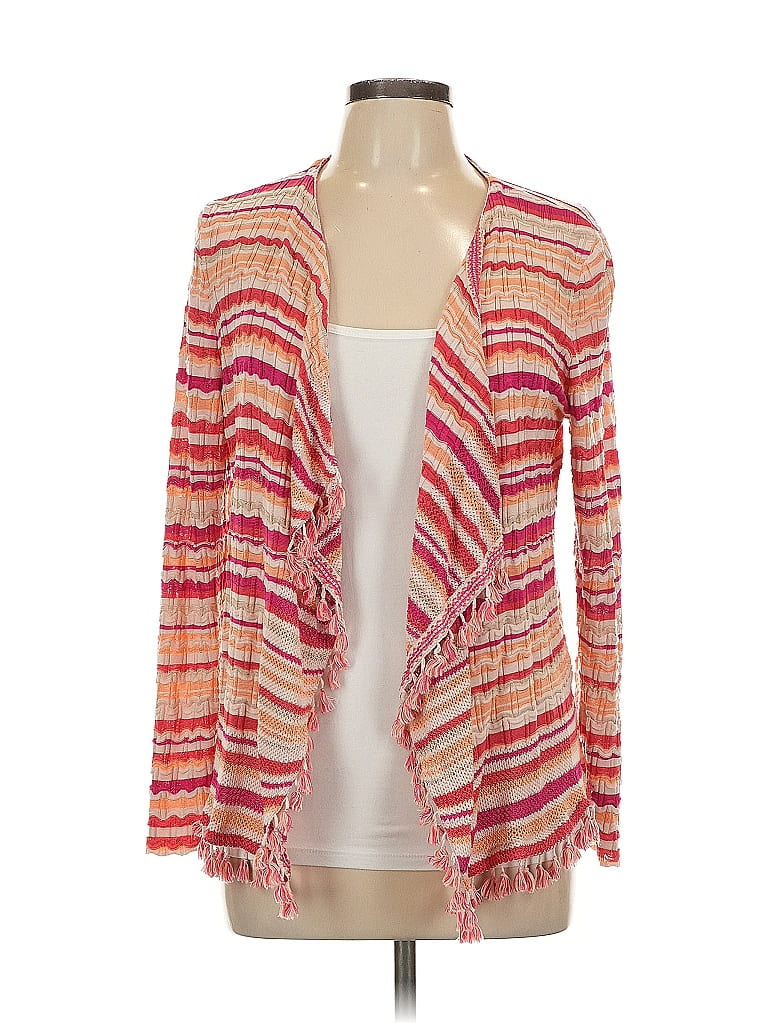 Click to view more detailed imagery on our partner's website Pre-owned Chico's Cardigan Sweater In Pink