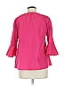 Pomander Place 100% Cotton Pink 3/4 Sleeve Blouse Size M - photo 2