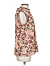 WAYF Floral Pink Sleeveless Blouse Size S - photo 3