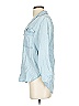 The Group by Babaton 100% Lyocell Blue 3/4 Sleeve Button-Down Shirt Size XXS - photo 5