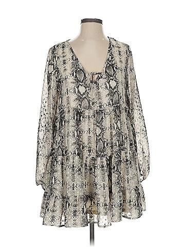 Peach Love Casual Dress (view 1)
