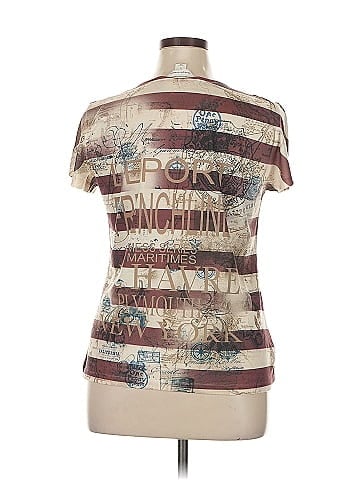 Christopher & Banks Short Sleeve T-Shirt (view 2)