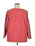 Ann Taylor LOFT 100% Cotton Red Pullover Sweater Size 24 - photo 2
