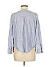 Crescent Blue Long Sleeve Blouse Size M - photo 2