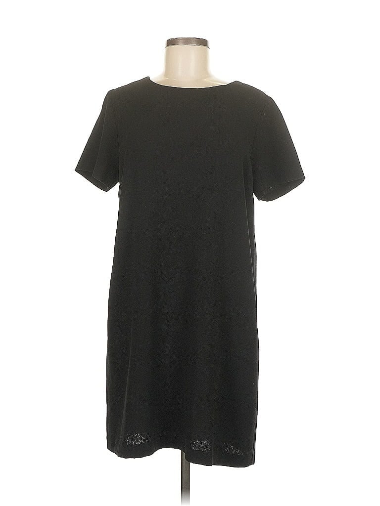 Pre-owned Bobeau Casual Dress In Black