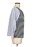 Crescent Blue Long Sleeve Blouse Size M - photo 4