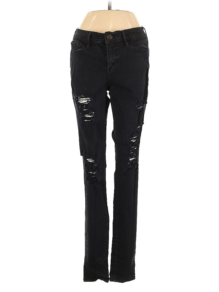 FRAME Denim Hearts Black Jeans Size 27 waist - photo 1