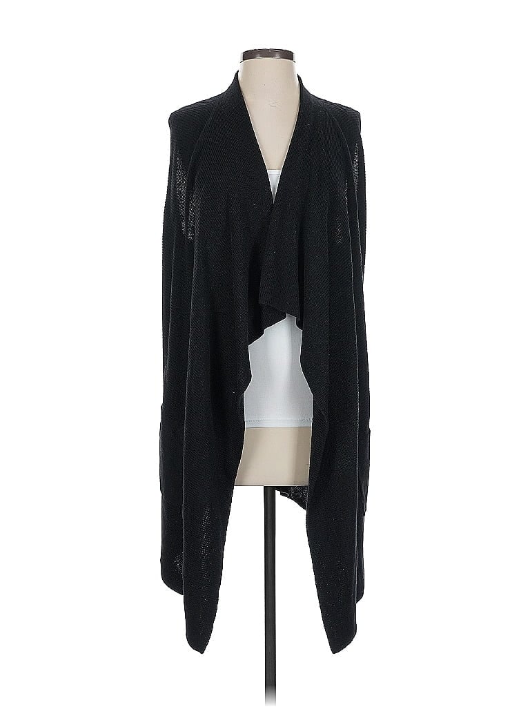 Pre-owned Banana Republic Factory Store Cardigan Sweater In Black