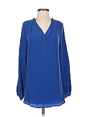 Yumi Kim Long Sleeve Silk Top