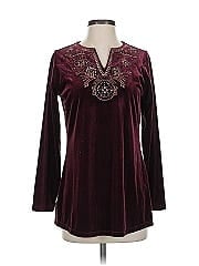 Susan Graver Long Sleeve Blouse
