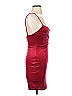 Blue Blush Burgundy Cocktail Dress Size S - photo 4
