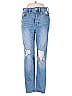 Madewell Hearts Blue Jeans Size 25 waist - photo 1
