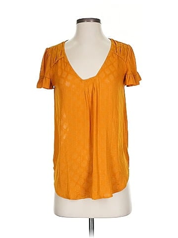 Maeve by Anthropologie Short Sleeve Blouse (view 1)