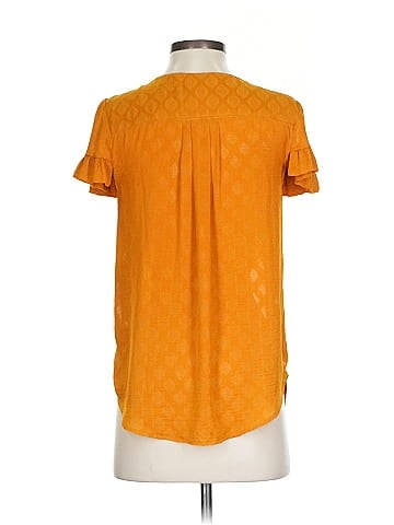Maeve by Anthropologie Short Sleeve Blouse (view 2)