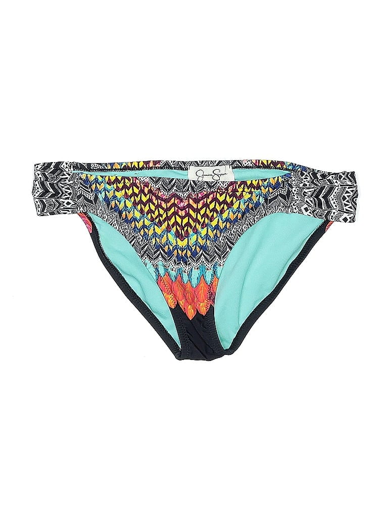 Pre-owned Jessica Simpson Swimsuit Bottoms In Blue