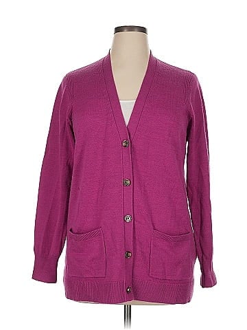 Lands' End Wool Cardigan (view 1)