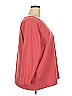 Ann Taylor LOFT 100% Cotton Red Pullover Sweater Size 24 - photo 3