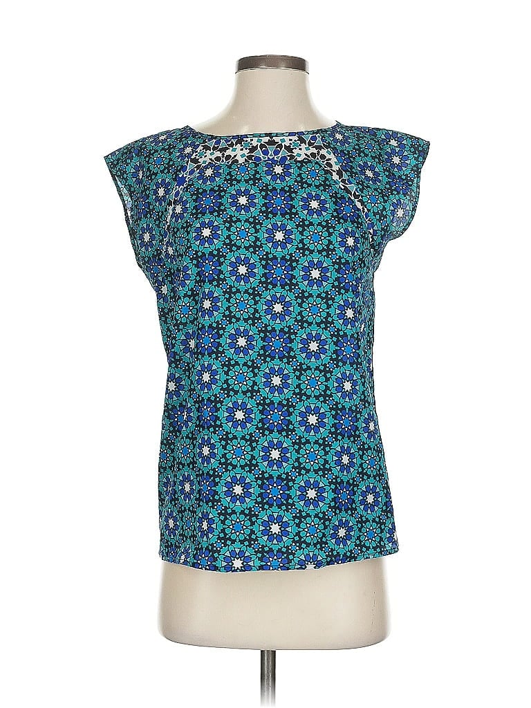 Pre-owned The Limited Sleeveless Blouse In Blue