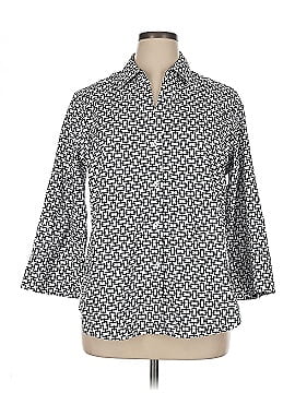 Foxcroft 3/4 Sleeve Button Down Shirt