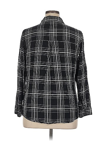 Ingrid + Isabel 3/4 Sleeve Button-Down Shirt (view 2)