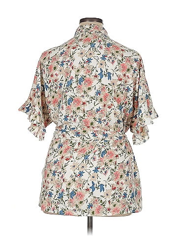 Suzanne Betro Short Sleeve Blouse (view 2)