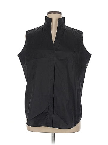 misook Sleeveless Button-Down Shirt (view 1)