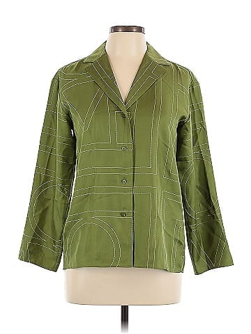 Totême 3/4 Sleeve Silk Top (view 1)