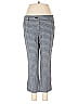 Hilary Radley Houndstooth Blue Casual Pants Size 8 - photo 1