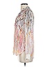 Haute Hippie 100% Silk Silver 3/4 Sleeve Silk Top Size XS - photo 5