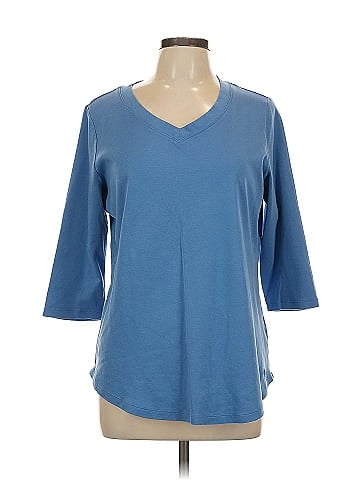 Isaac Mizrahi LIVE! 3/4 Sleeve T-Shirt (view 1)