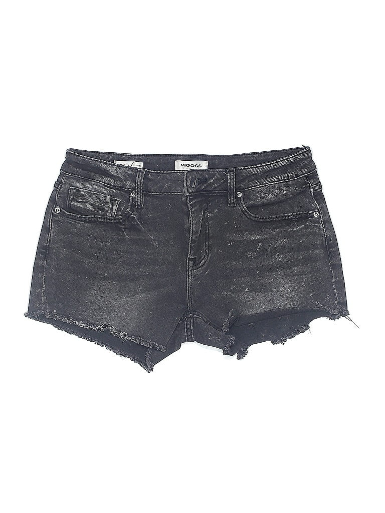 Vigoss Black Denim Shorts Size 29 waist - photo 1